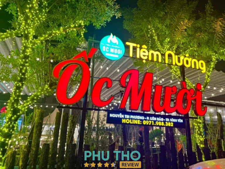 Tiệm Nướng Ốc Mười Vĩnh Phúc